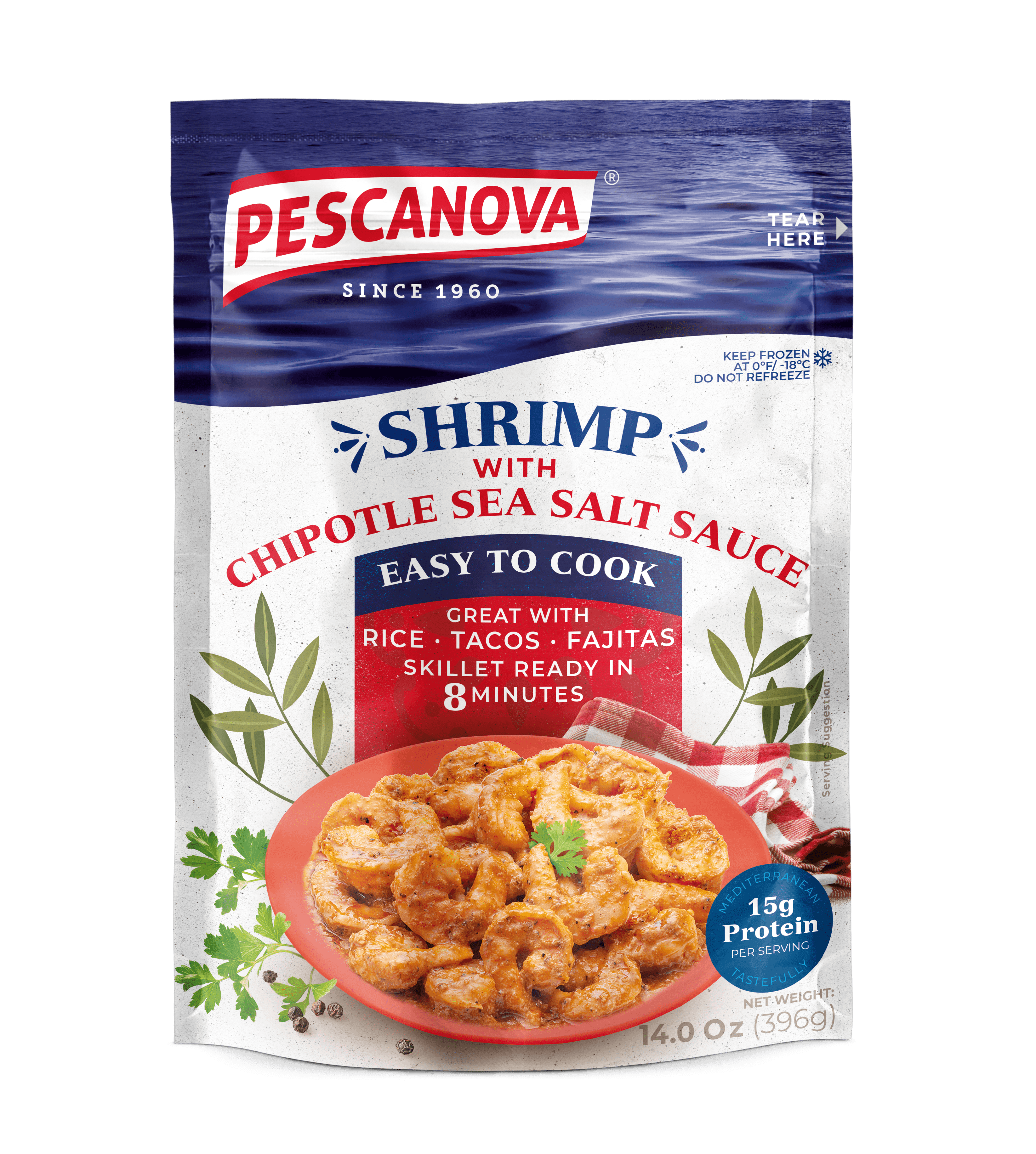 Shrimp with Chipotle Sea Salt Sauce