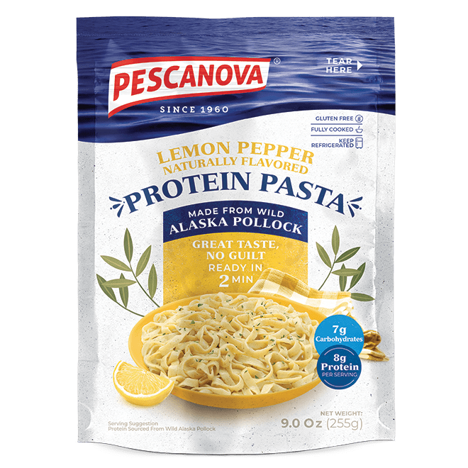 Lemon Pepper Protein Pasta