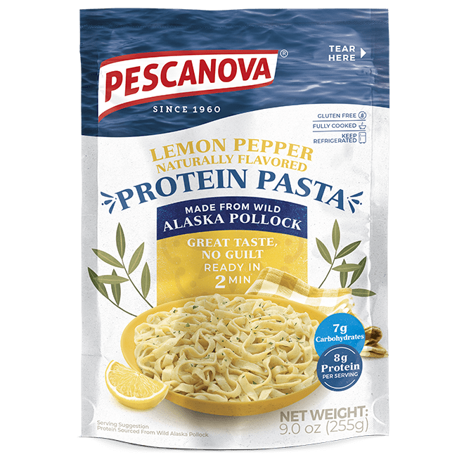 Lemon Pepper Protein Pasta