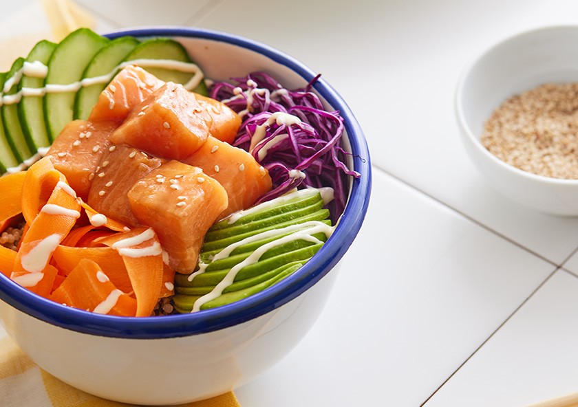 Salmon Poke Bowl