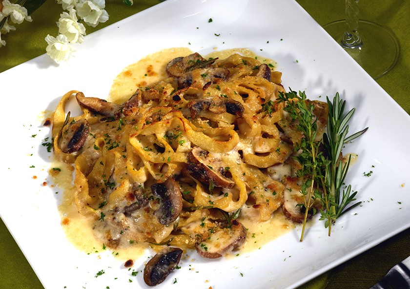 Wild Mushroom & Herb Gratin Protein Pasta